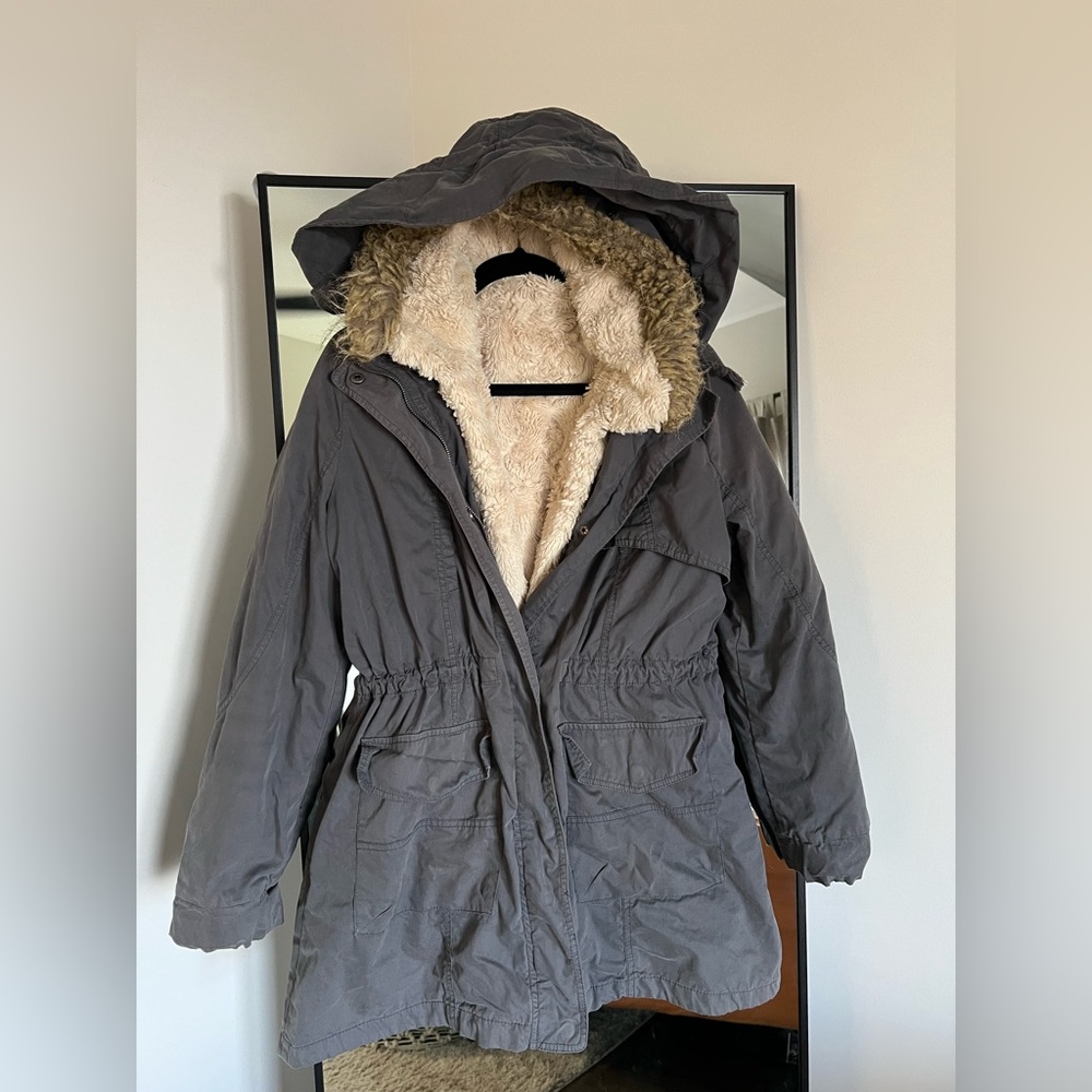 Convertible Grey Coat